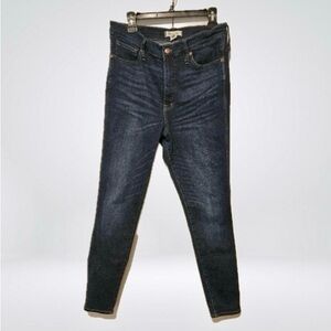 EUC Madewell 10" High Rise Skinny Jeans
